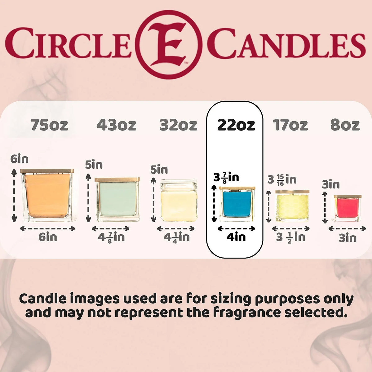Medium Size 22oz 2 Wicks Jar Candle Y96907