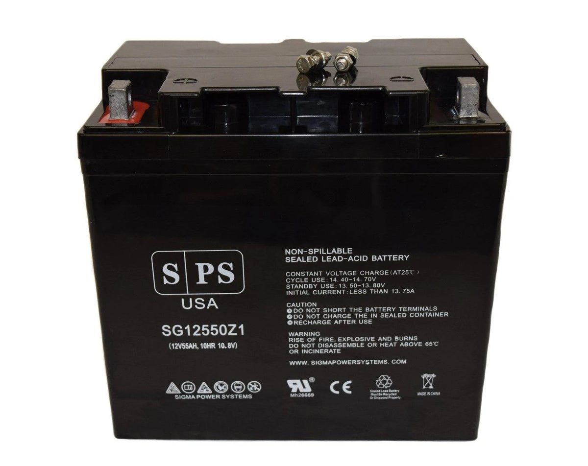 12V 55Ah Deep Cycle SLA AGM Battery H5000