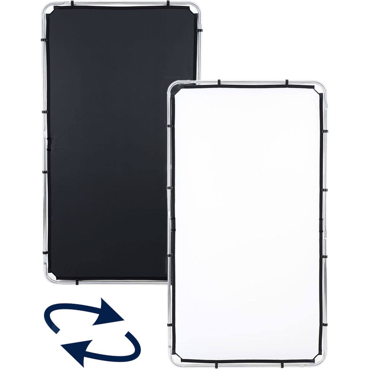 3.6 x 6.6& Skylite Rapid Fabric Reflector (Black/White) Y156409
