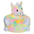 Plush Rainbow Unicorn Chair X92471