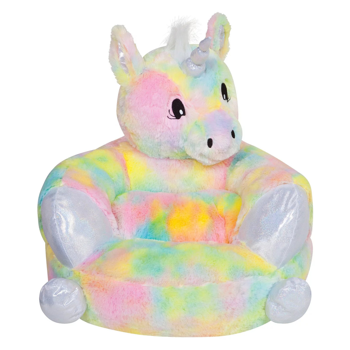 Plush Rainbow Unicorn Chair X92471