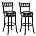 White Swivel Counter Height Barstool 24 Inch Seat Height Set of 1 F560223