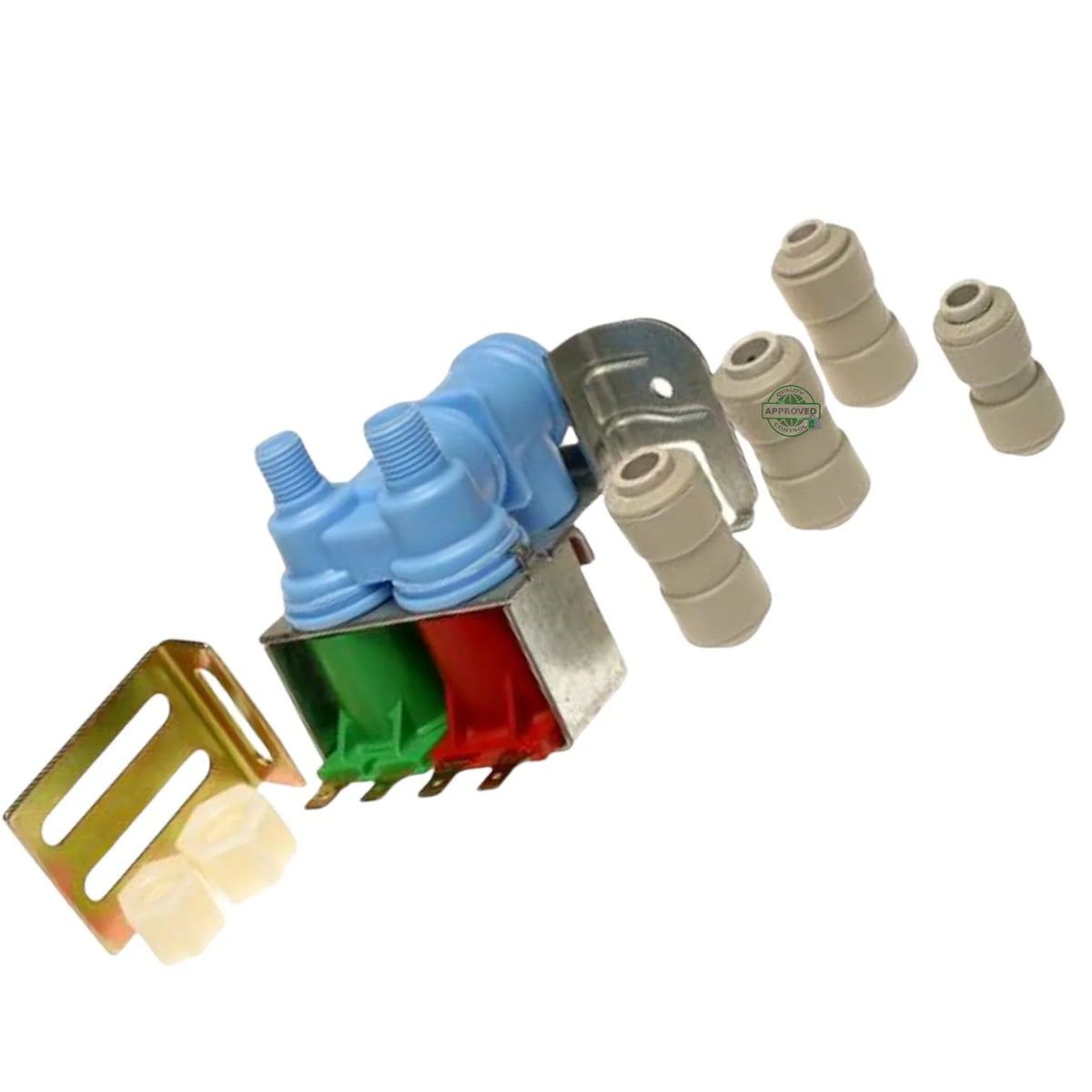 Fridge Dual Water Valve Kit 4" Heavy Duty E698