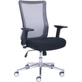 Black Mesh Back Rolling Chair W1356