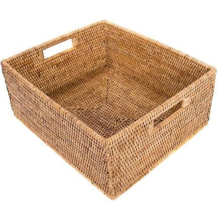 Rectangular Rattan Basket W22976