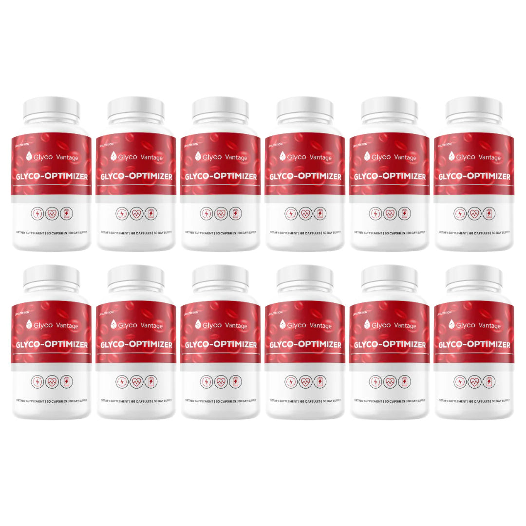 Blood Sugar & Pressure Supplement 12 Bottles I64637