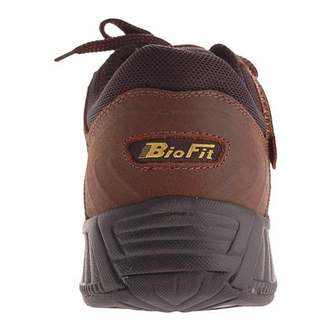 Brown Leather OrthoFeet Shoes Y6590