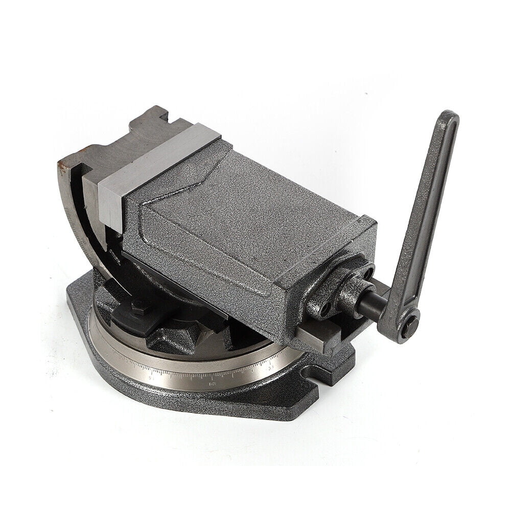 5" Precision Milling Vise 2Way Clamp Machine Accessory Set 90º Tilting with Swivel Base U9120