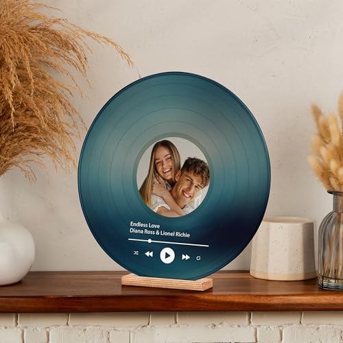 Decorative Vinyl Record with Custom Photo D537317