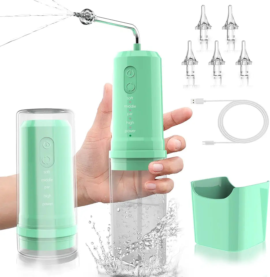 Electric Ear Wax Removal Kit with 6 Reusable Nozzles O981821