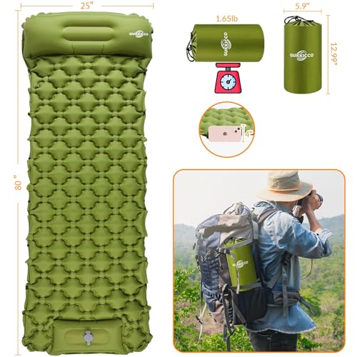 Double Self Inflating Sleeping Pad for 2 Person U2630