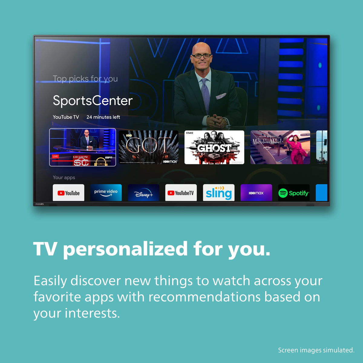 65 Class 4K Ultra HD Google Smart LED Television K8158