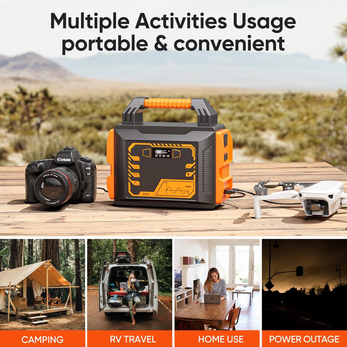 Portable Power Station 300W U539