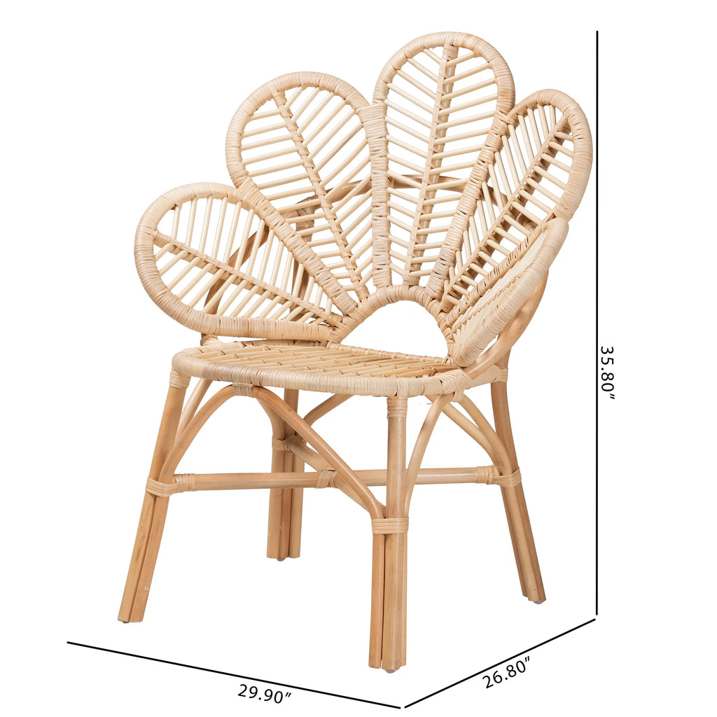 Natural Brown Rattan Chair F991