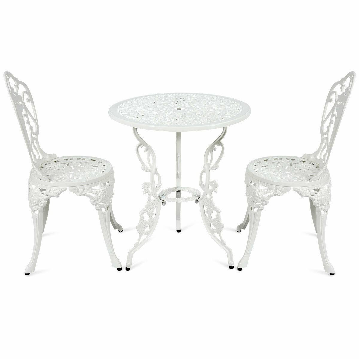 3 Pcs Patio Bistro Set V250234
