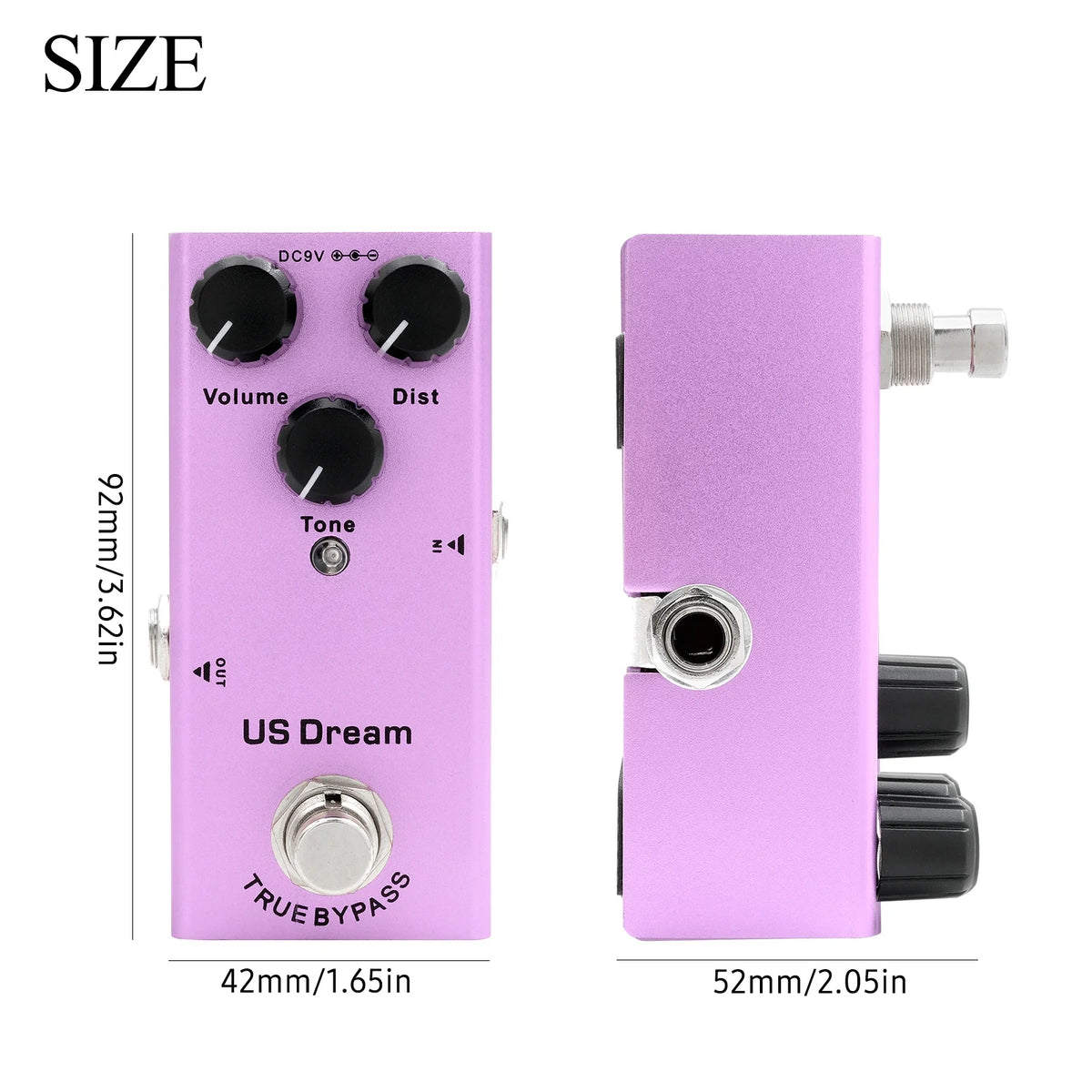 Dream Purple Electric Guitar Effect Pedal O270800