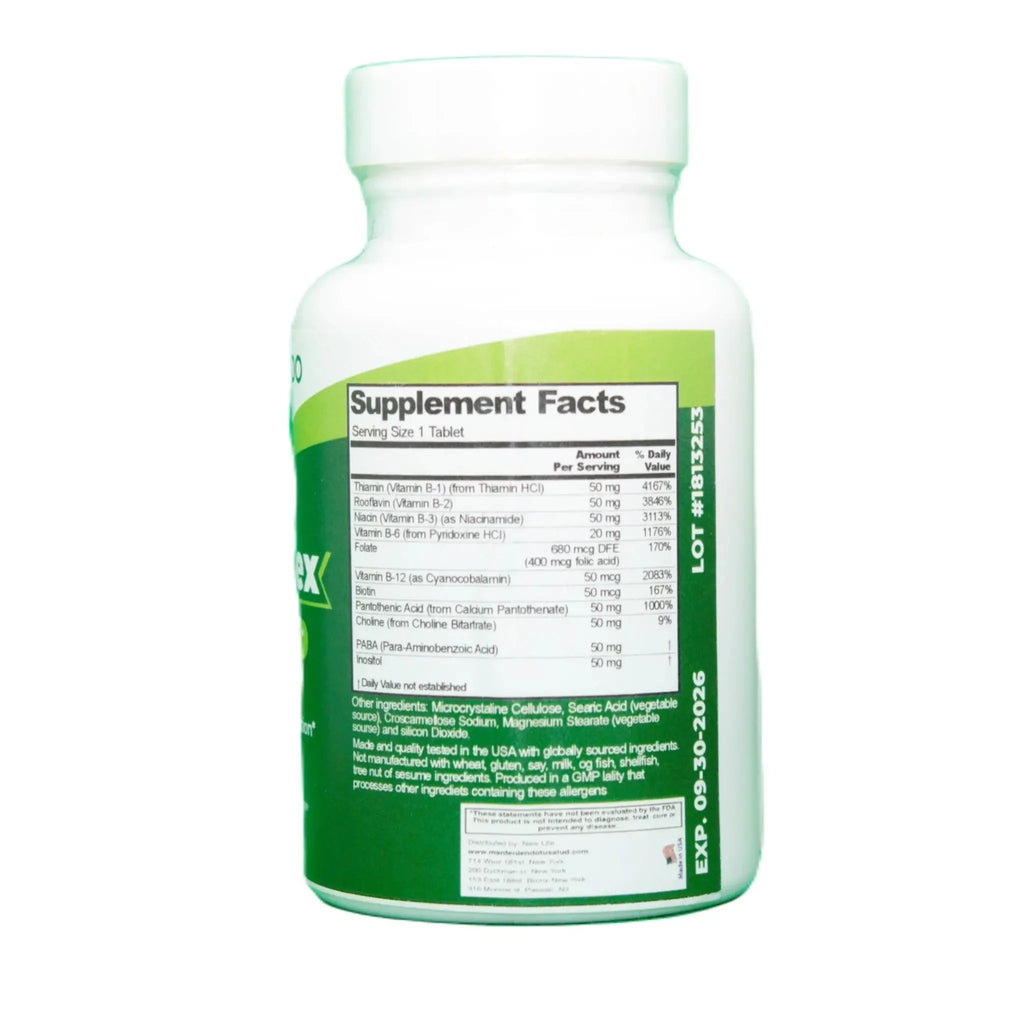 B-Complex 60 Tablets T48269