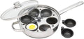 Stainless Steel 6-Hole Egg Poacher X1584