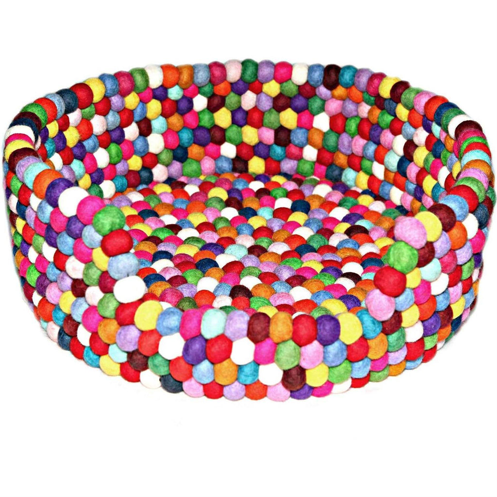Felt Bolster Dog Bed H47116