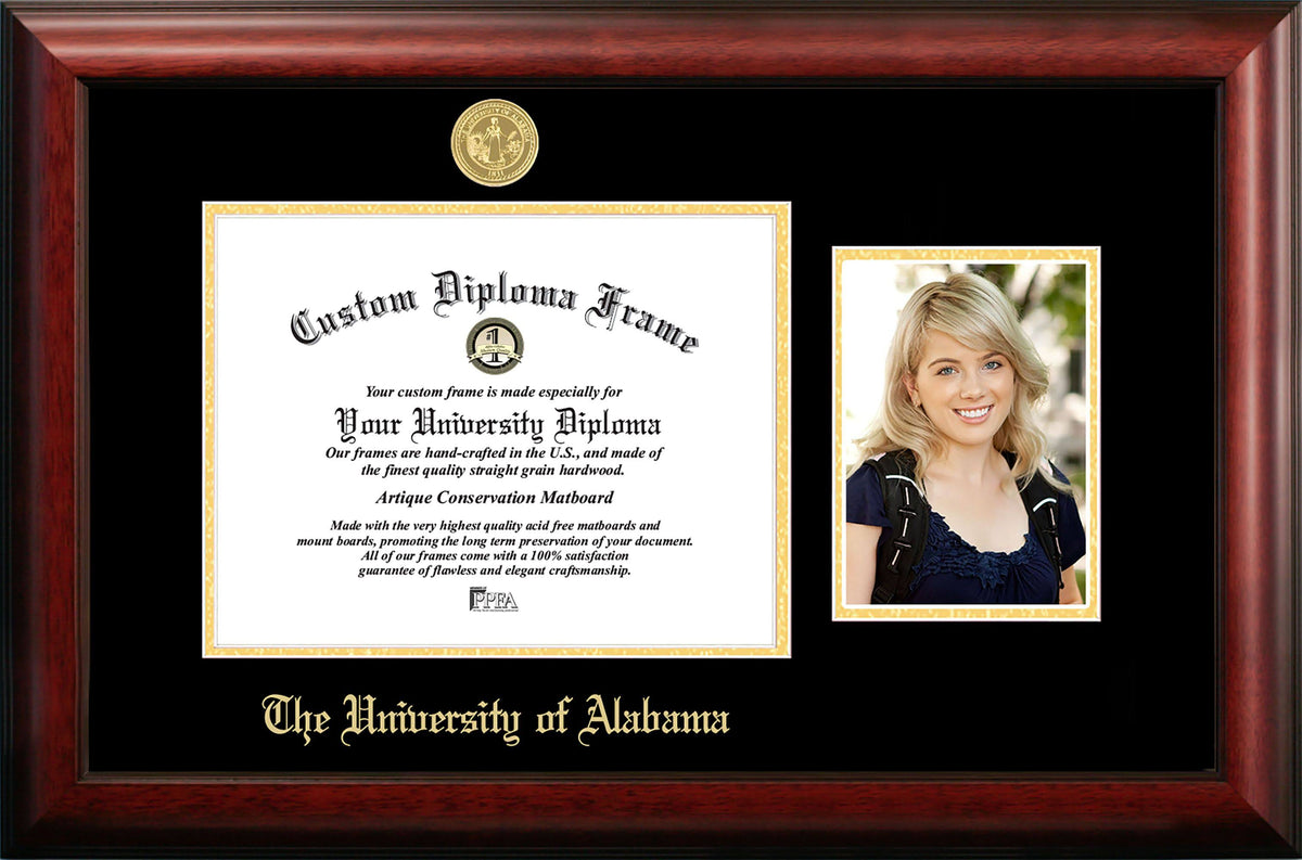 Gold Embossed Diploma Frame with 5 X7 Portrait O175843