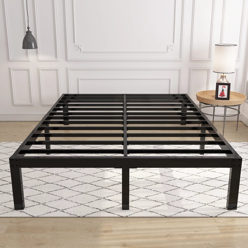 Queen Heavy Duty Metal Platform Bed Frame P1791