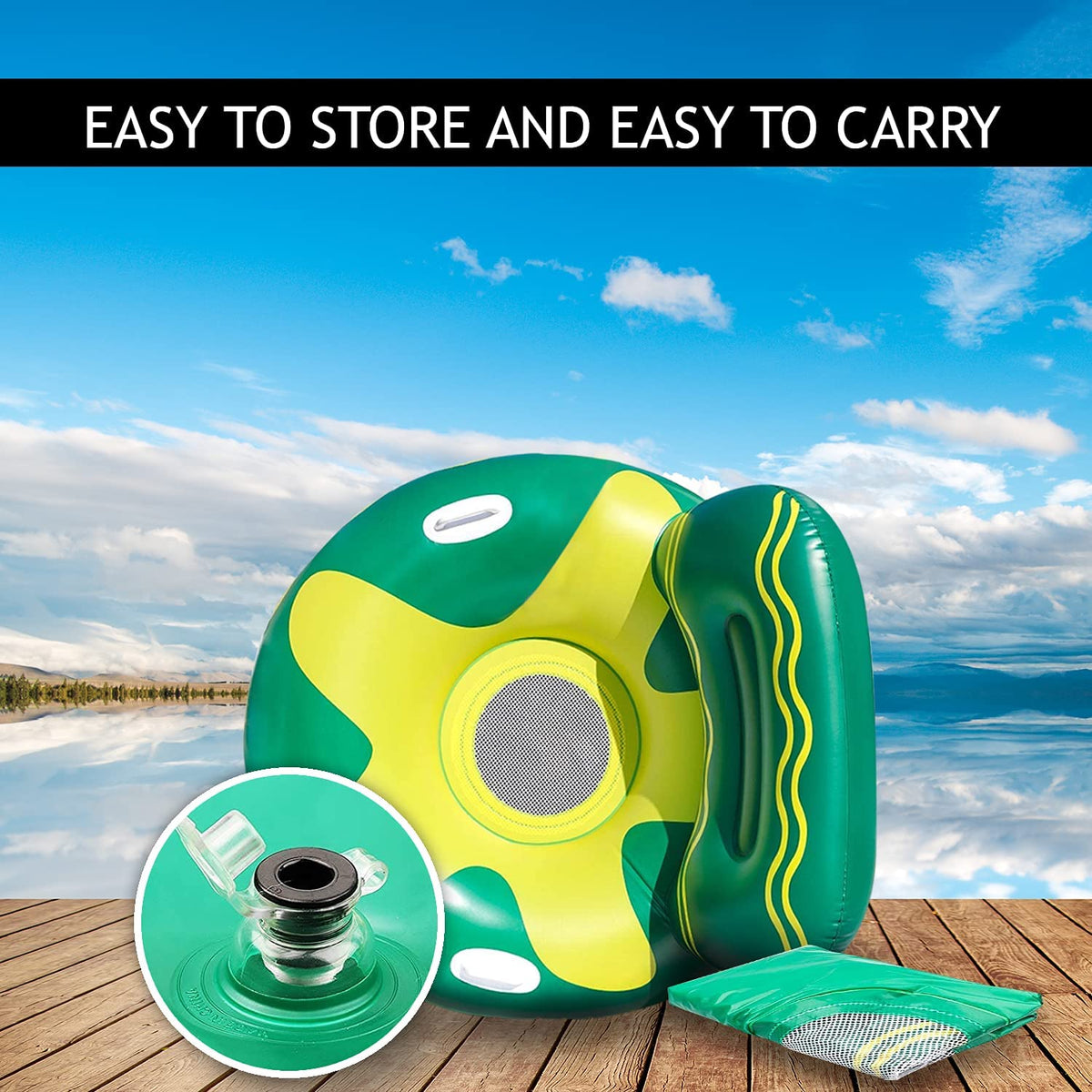 Inflatable Pool Float Lounger Chair B199