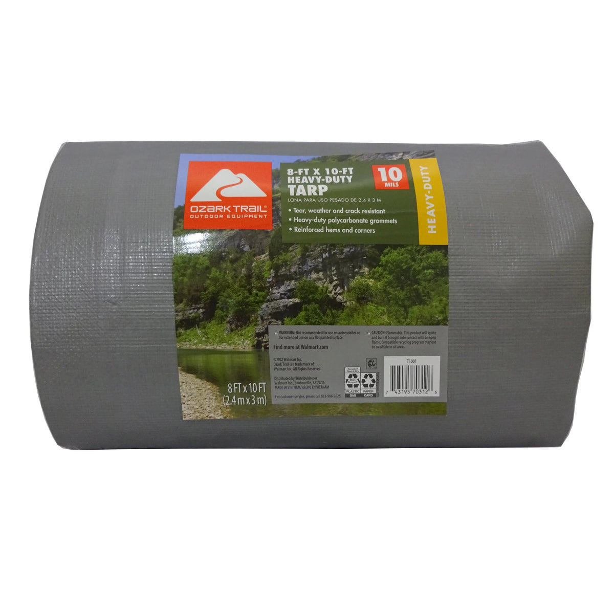 Heavy-Duty PE Tarp 6' x 8' U28242