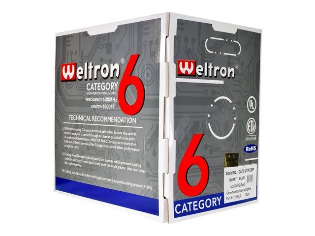 Cat6 Solid CMR Cable (1000 ft) E200933