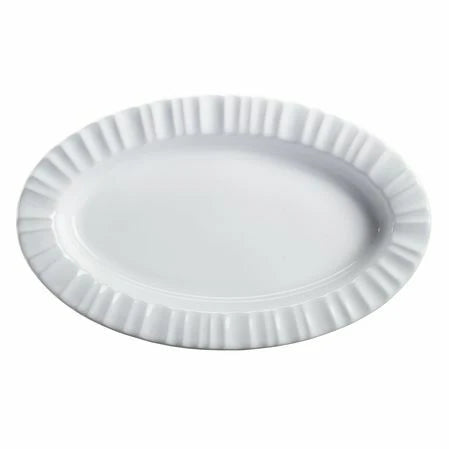 French White Oval Platter C20526