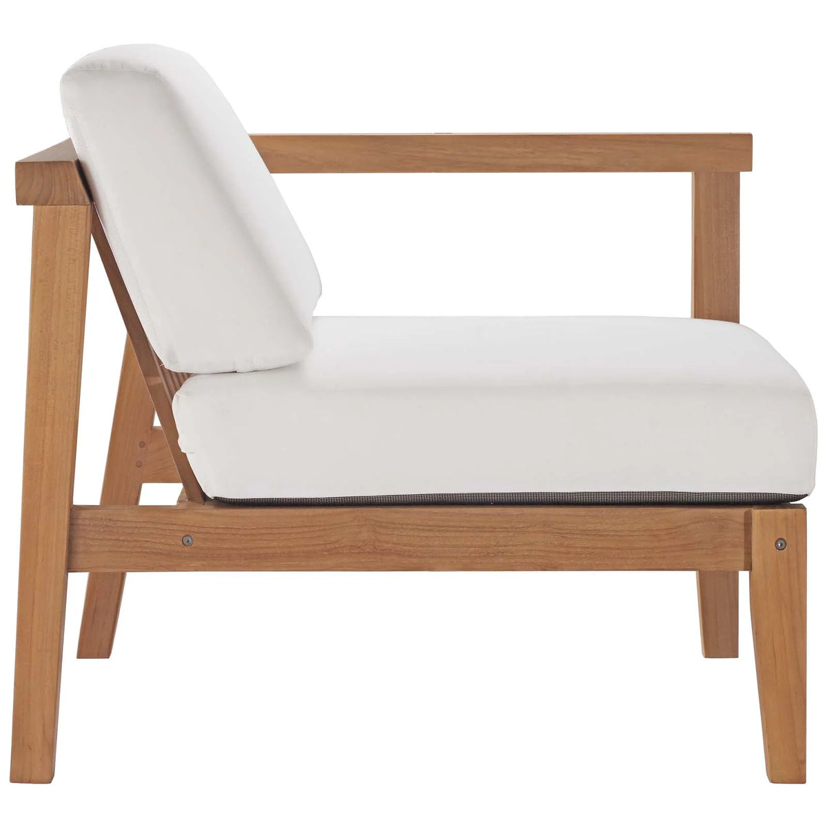 Teak Wood 2-Seater Loveseat J41853