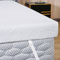 3 Inch Gel Memory Foam Mattress Topper California King Size with Bamboo Cover B997486