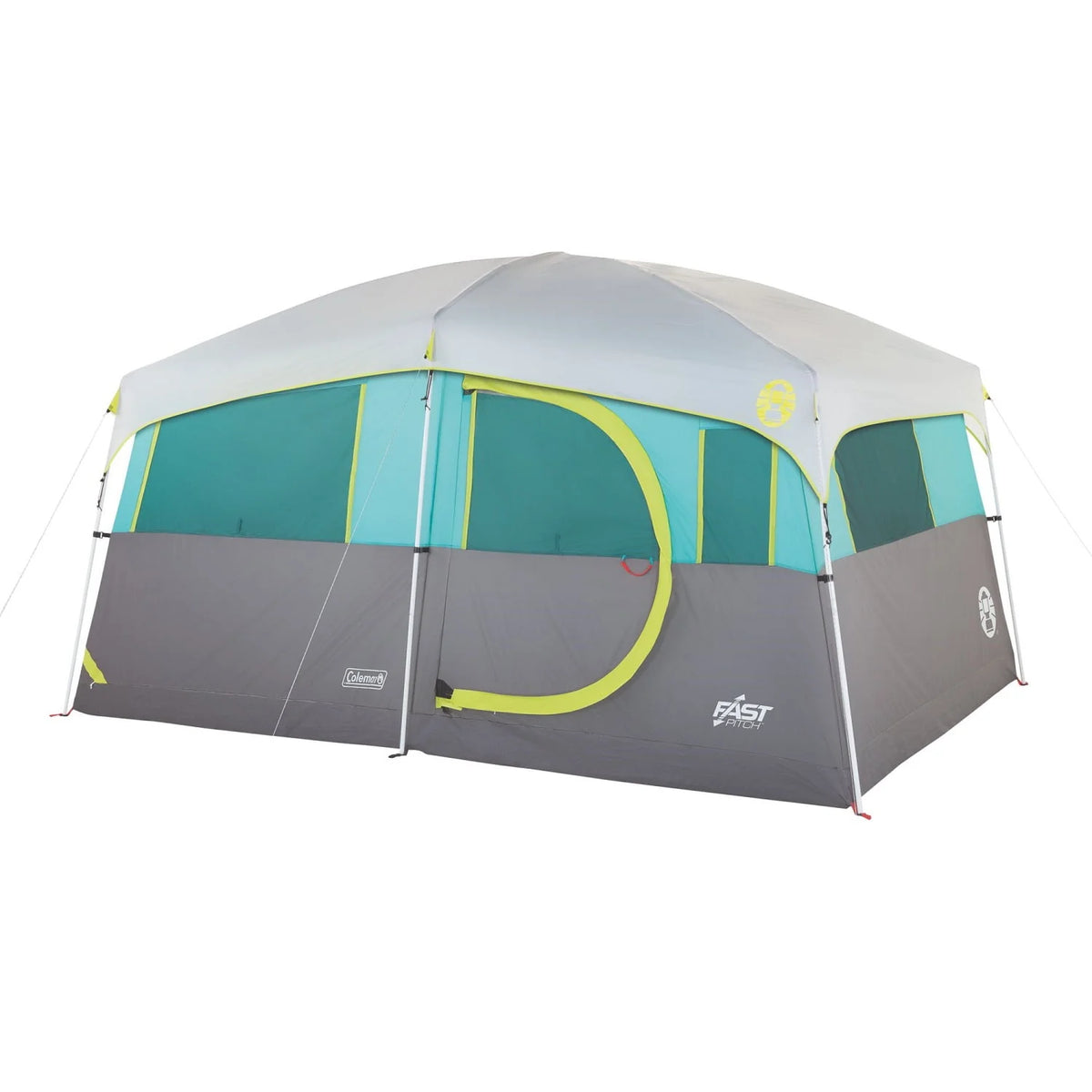 8-Person Light Blue Cabin Camping Tent I5937