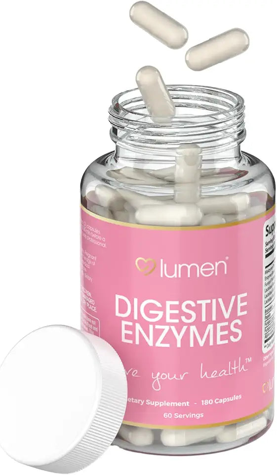Digestive Enzymes Probiotics and Prebiotics 180 Count Supplement B152