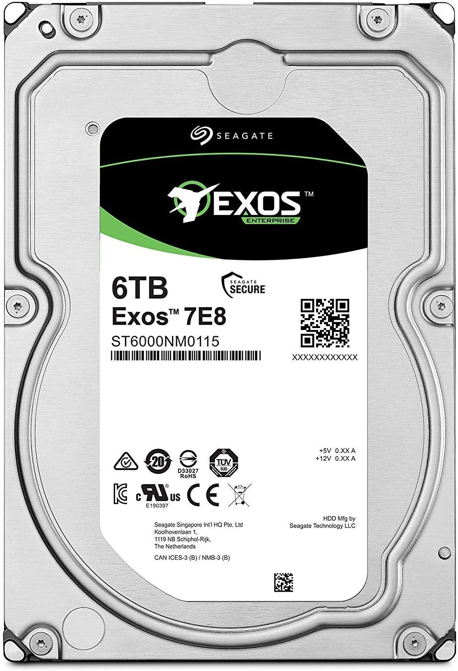 6TB 512e SATA 256MB Cache 3.5-Inch Enterprise Hard Drive (Renewed) T6516
