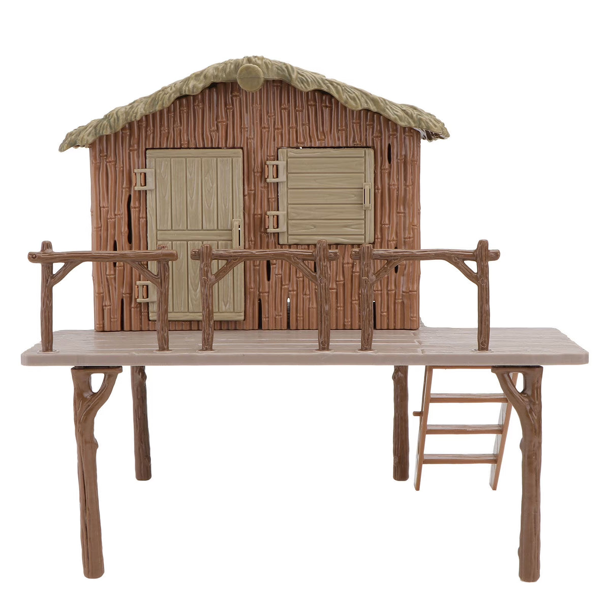 Miniature DIY Farmhouse Model Assembled Educational Toys J5064