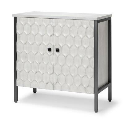 Iron 2 Door Accent Cabinet X441