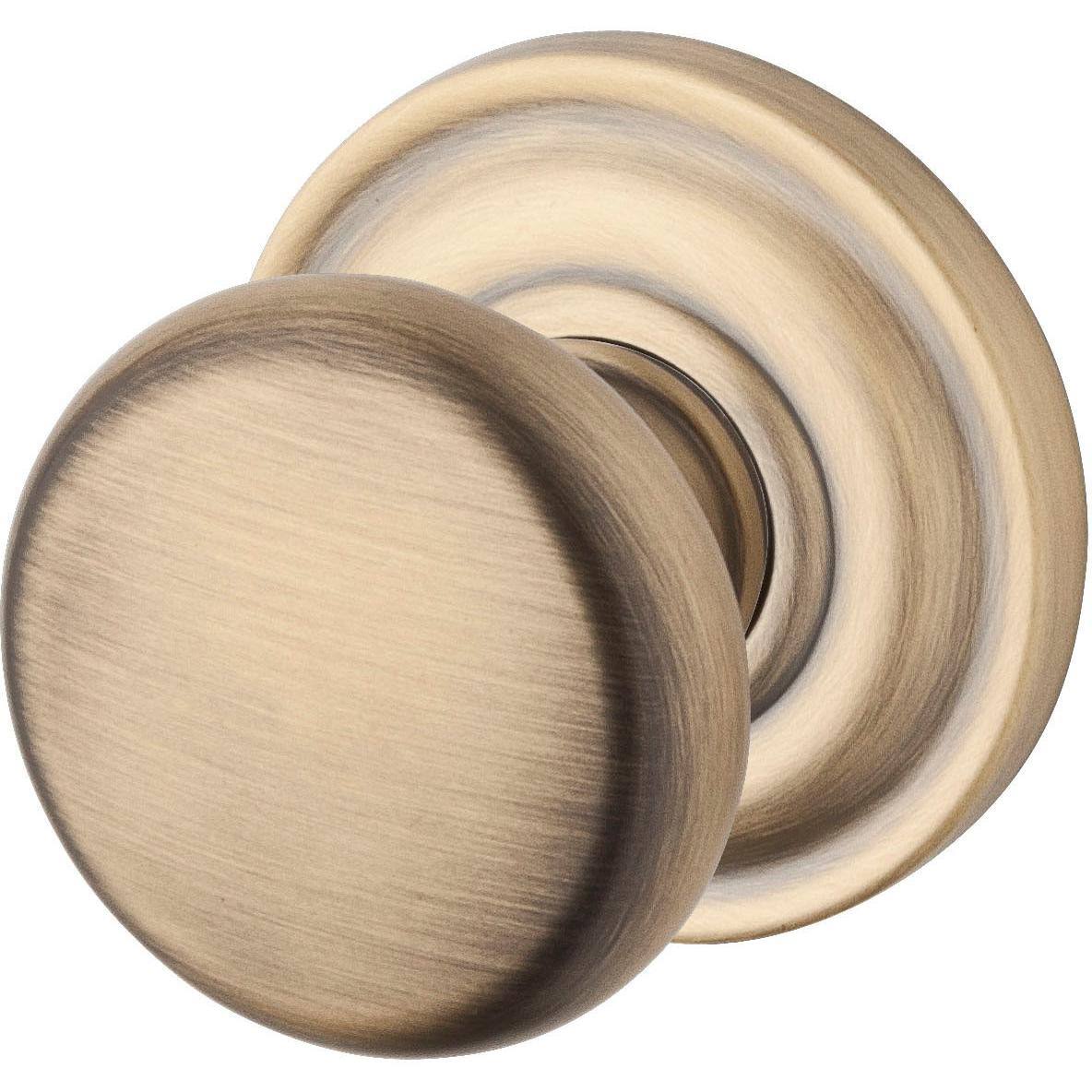 Round Passage Knobset with Traditional Round Rose Z7842