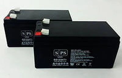 12V 3.4 Ah Replacement Battery 2 Pack C7314