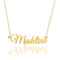 Gold Plated Custom Name Necklace H1374