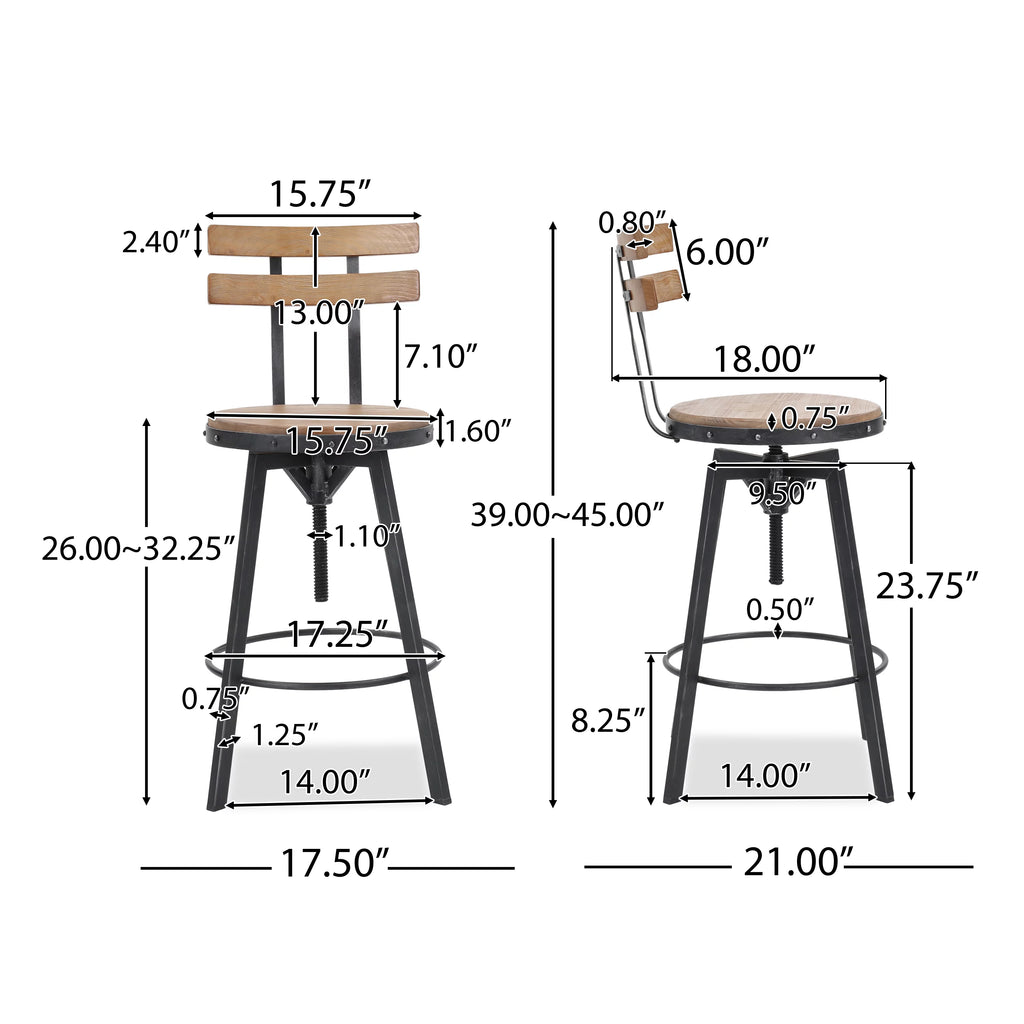 Adjustable Bar Stool T528
