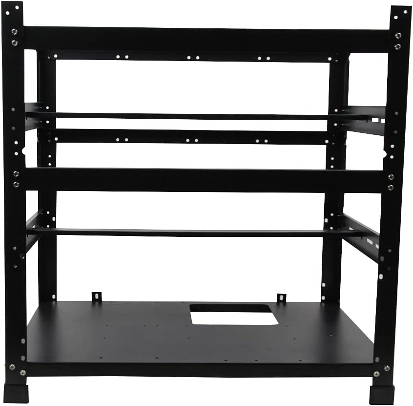 3 Layers Open Mining Frame for 12 GPU Server Rack Y402455