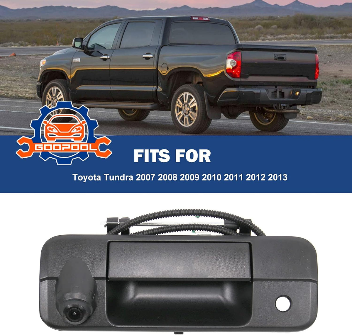 Tailgate Backup Camera Rear View Handle Pack of 2 N287105