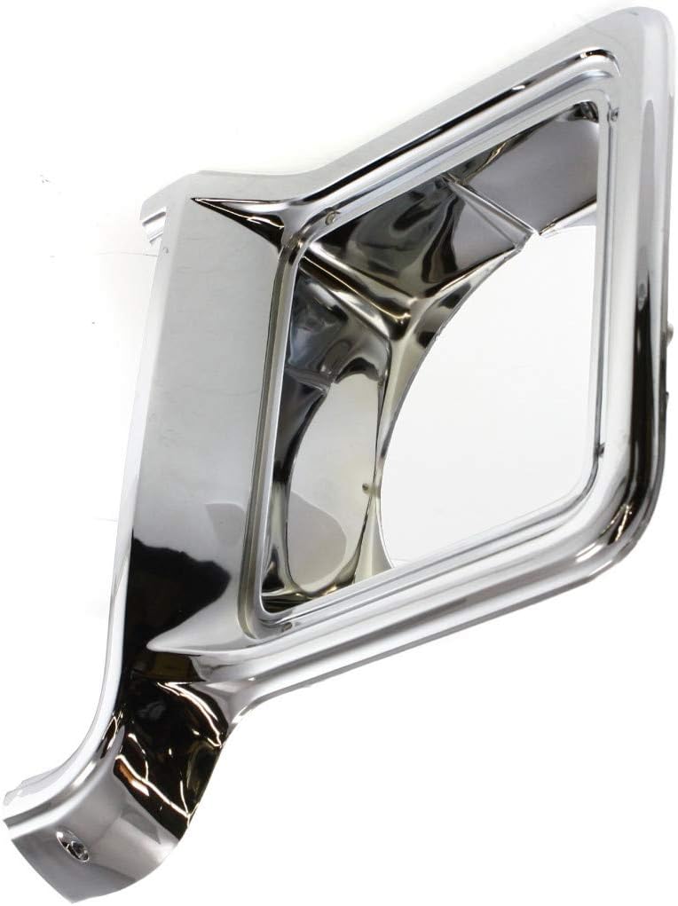 Chrome & Painted-Dark Argent Headlight Door Pair for Chevy C10 1975-1978 E4473