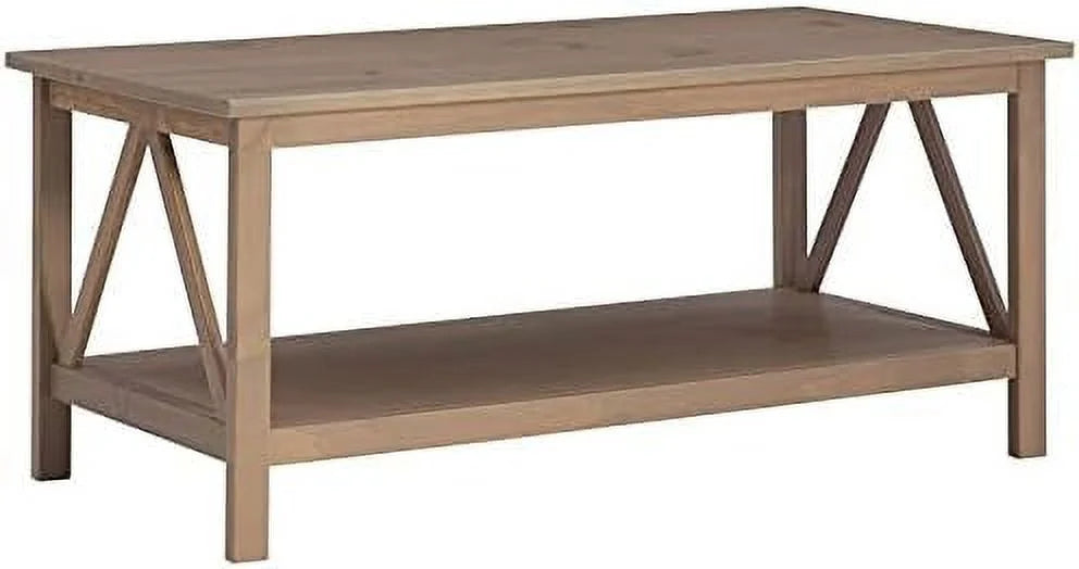 Driftwood Coffee Table and 2 End Tables Set O28358