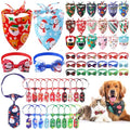 60 Pieces Christmas Dog Bandanas D552