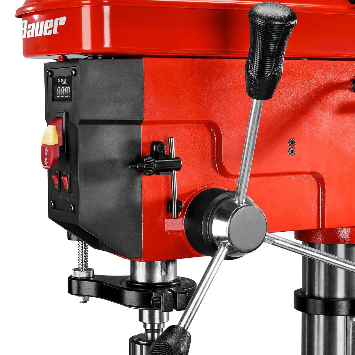 17 in. Variable-Speed Drill Press with Light L892611