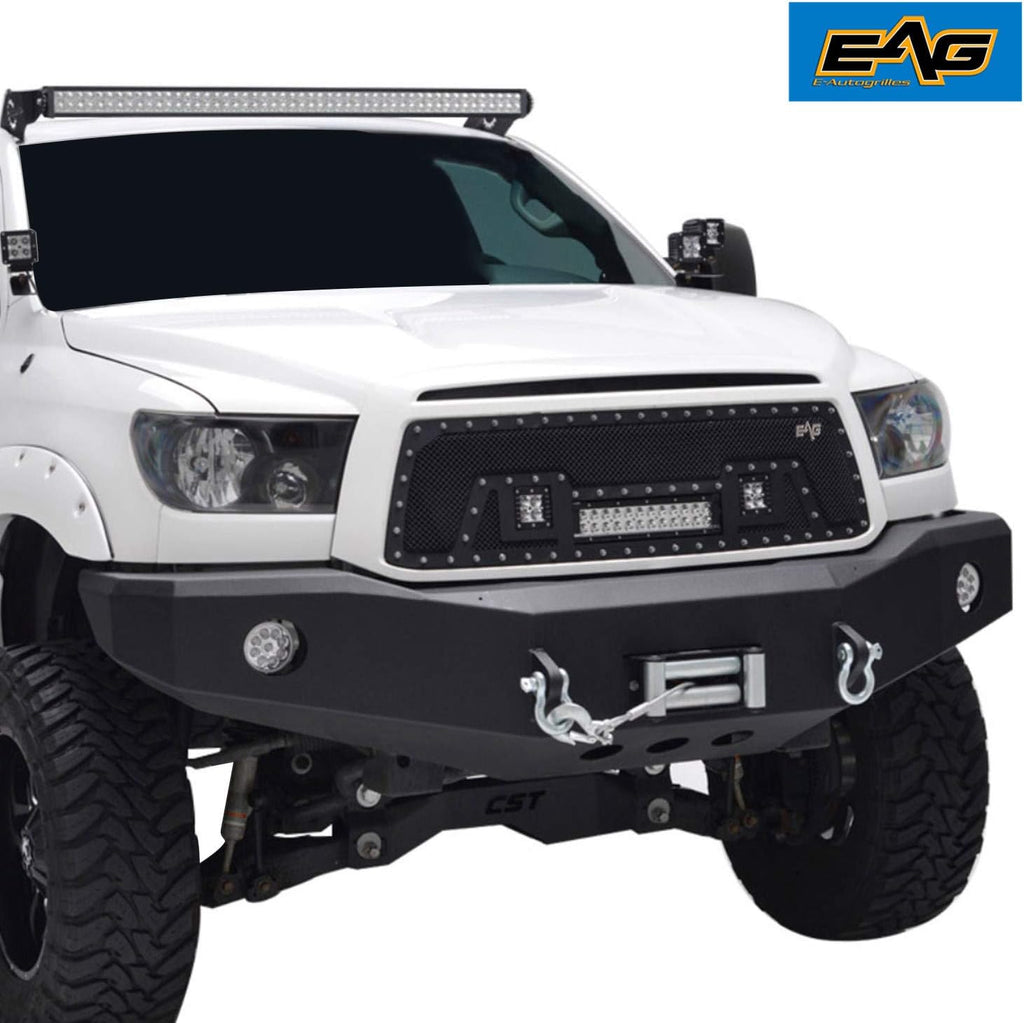 Black Stainless Steel Wire Mesh Grille with 3 LED Lights V936215