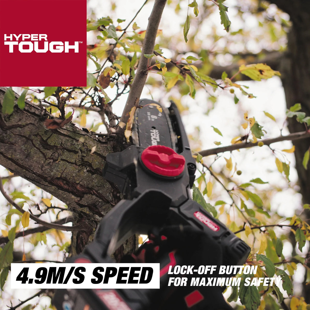 20-Volt 6-inch Mini Chainsaw with Battery and Charger U195