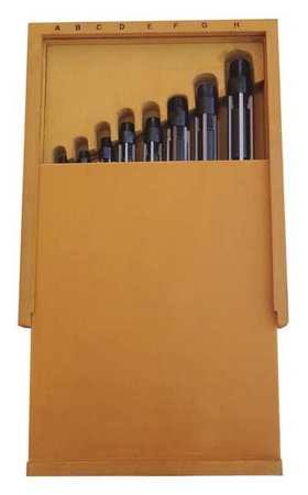 Adjustable Hand Reamer Set, HSS, 8 Pcs F1493