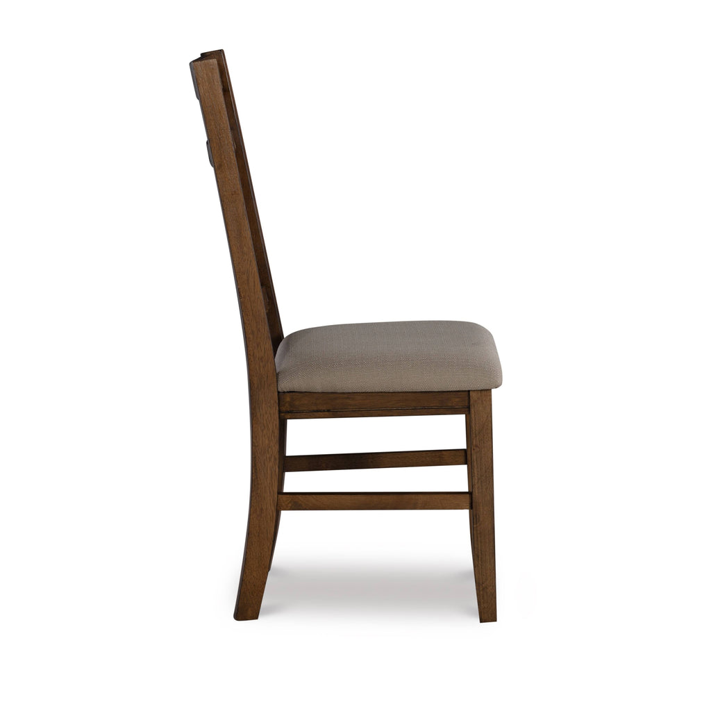 Rustic Farmhouse Dining Chair (Set of 2) Brown A192
